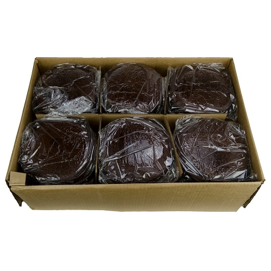Brill 8 Inch Uniced Chocolate CAKE LAYER, 1 x 18.75 lb Case - DOT product image 3