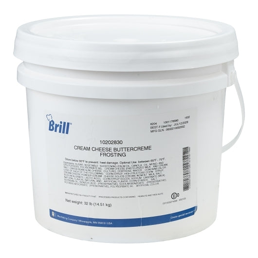 Brill Cream Cheese Buttercreme, 1 x 32 lb Case - DOT product image 2