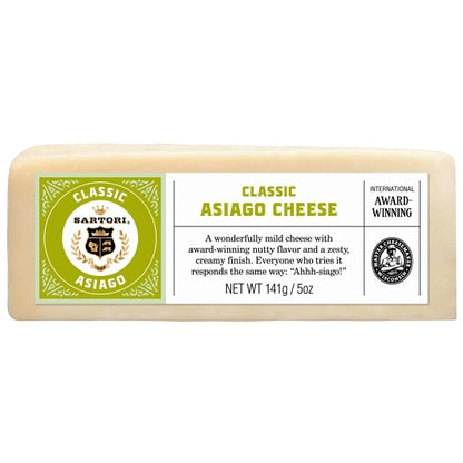 Sartori Asiago Wedge Cheese, 12 x 5 oz Case - DOT product image 2