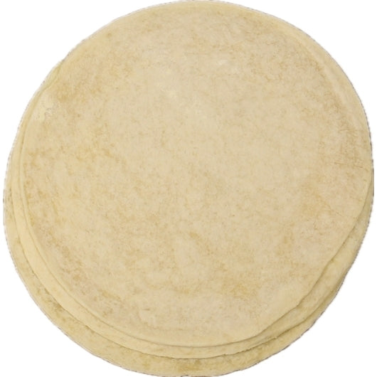 Ultra Thin Crust 8" Traditional 1/8" Flatbread Crust, 25 x 4 oz Case - GS1 product shown out of package
