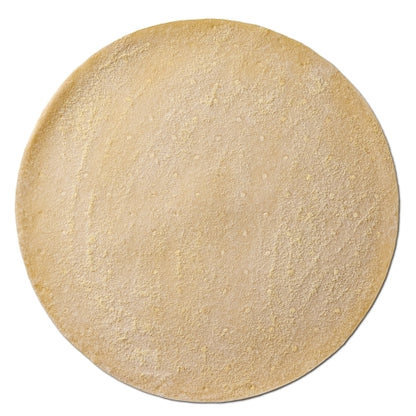 Ultra Thin Crust 9" Round, Par-Baked Original Thin Crust Pizza Shell/Flatbread, 50 x 3.6 oz Case - Breads, Rolls & Buns