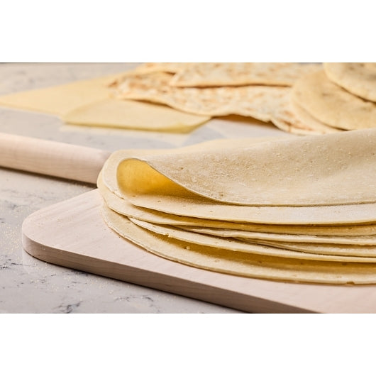 Ultra Thin Crust 9" Round, Par-Baked Original Thin Crust Pizza Shell/Flatbread, 50 x 3.6 oz Case - DOT product image 3