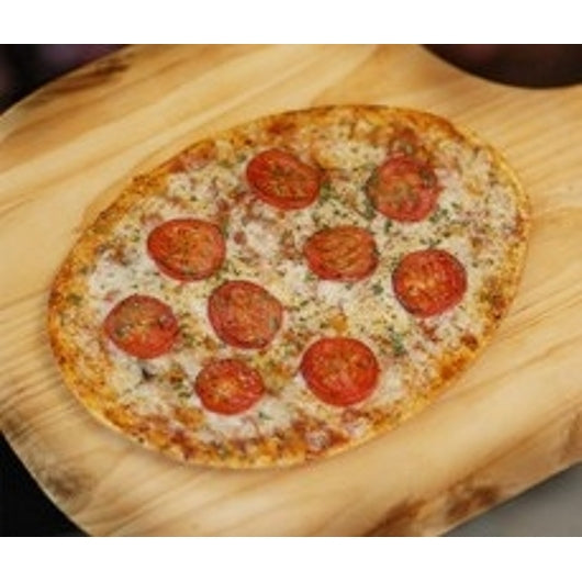 Ultra Thin Crust 11" Par-Baked Oval Flatbread Crust, 50 x 3.5 oz Case - GS1 styled product image