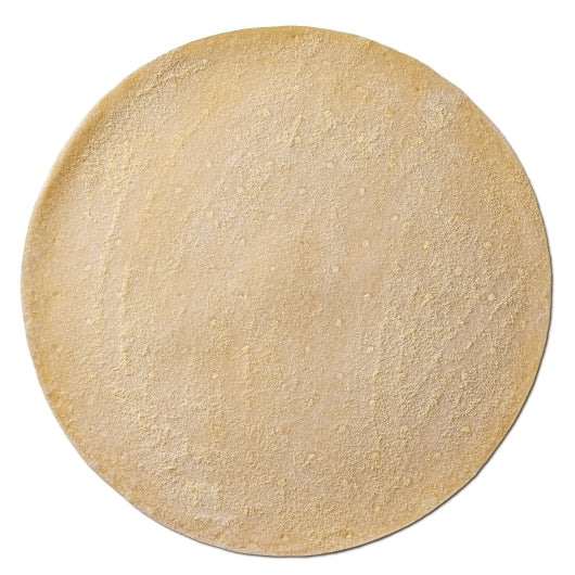 Ultra Thin Crust 12" Round, Par-Baked Original Thin Crust Pizza Shell/Flatbread, 50 x 5 oz Case - GS1 product shown out of package