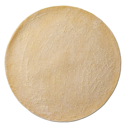 Ultra Thin Crust 12" Round, Par-Baked Original Thin Crust Pizza Shell/Flatbread, 50 x 5 oz Case - GS1 product shown out of package