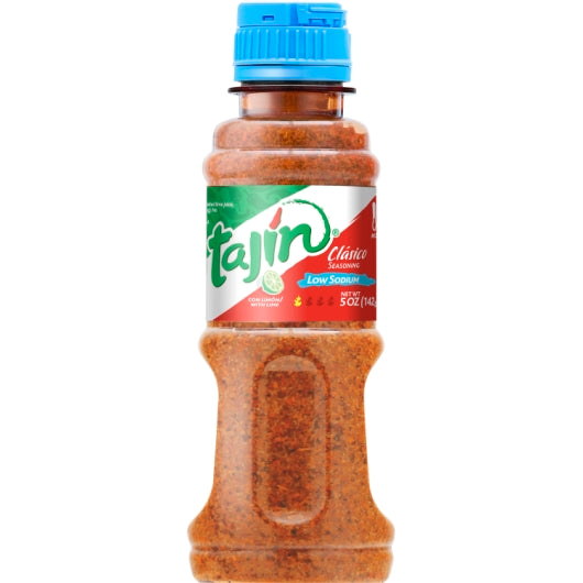 Tajin Low Sodium Seasoning, 24 x 5 oz Case - Alternate product angle or state