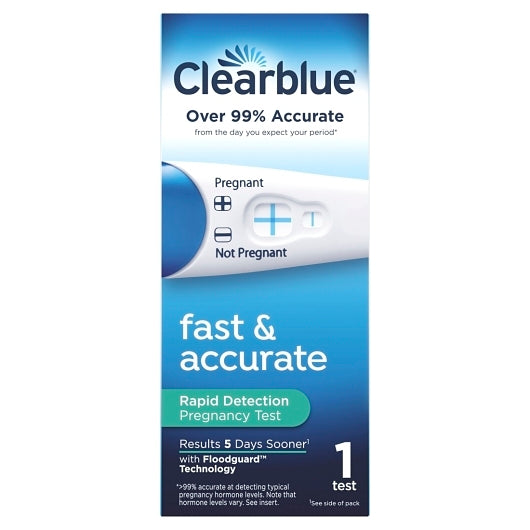 ClearBlue Pregnancy Test Visual, 4 x 6 x 1 ct Case - Health & Personal Care