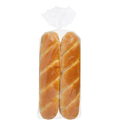 Costanzo's Bakery Large Rustic Sub Roll, 8 x 4 x 185 GR Case - Breads, Rolls & Buns