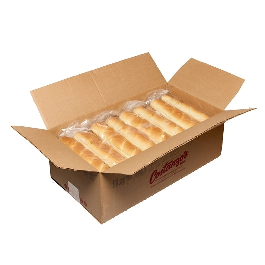 Costanzo's Bakery LARGE RUSTIC SUB ROLL, 8 x 4 x 185 GR Case - DOT product image 4