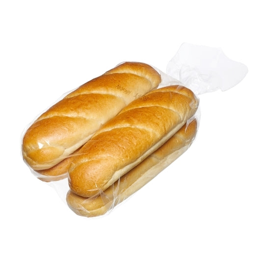 Costanzo's Bakery Medium Rustic Submarine Roll, 8 x 4 x 5.65 oz Case - Breads, Rolls & Buns