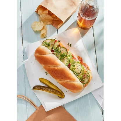 Costanzo's Bakery MEDIUM RUSTIC SUBMARINE ROLL, 8 x 4 x 5.65 oz Case - DOT product image 5