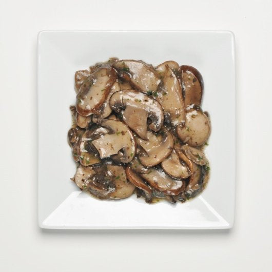 Phillips Gourmet Seasoned Sauteed Portabella Mushrooms, 16 x 1 lb Case - Frozen Vegetables & Sides