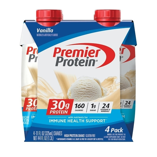 Premier Protein Vanilla Protein Shake, 3 x 4 x 11 fl oz Case - DOT product image 6