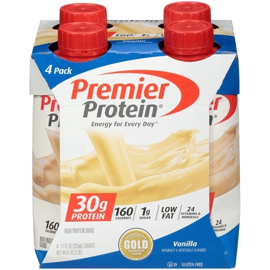 Premier Protein Vanilla Protein Shake, 3 x 4 x 11 fl oz Case - DOT product image 3