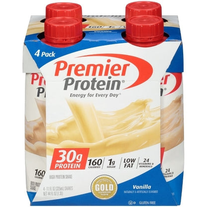 Premier Protein Vanilla Protein Shake, 3 x 4 x 11 fl oz Case - DOT product image 3