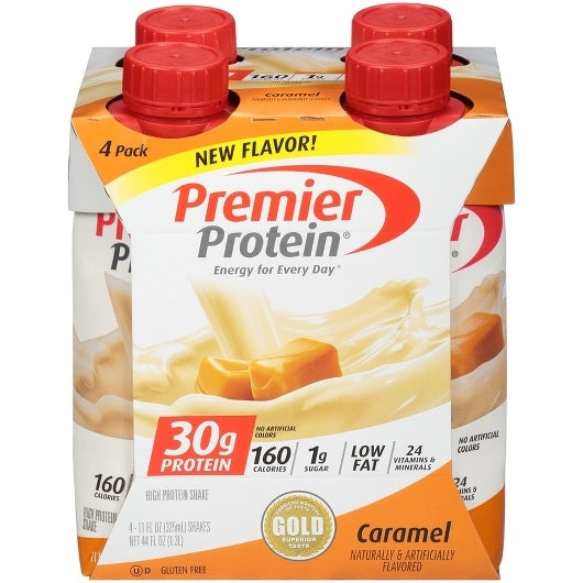 Premier Protein Caramel Protein Shake, 3 x 4 x 11 fl oz Case - DOT product image 2
