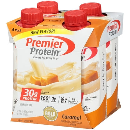 Premier Protein Caramel Protein Shake, 3 x 4 x 11 fl oz Case - DOT product image 4