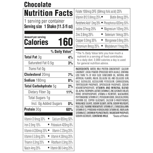 Premier Protein Chocolate Protein Shake, 12 x 11.5 fl oz Case - DOT product image 2