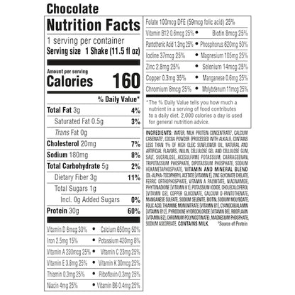 Premier Protein Chocolate Protein Shake, 12 x 11.5 fl oz Case - DOT product image 2