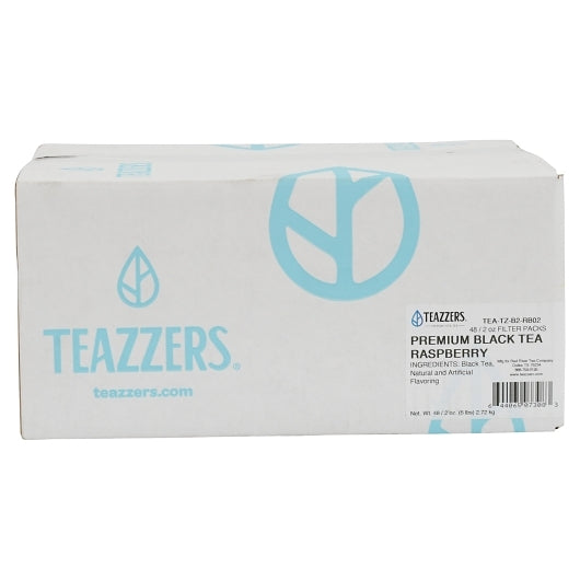 Teazzers BLACK TEA RASPBERRY PREMIUM, 48 x 2 oz Case - DOT product image 7