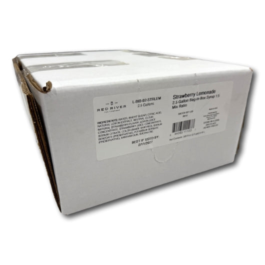 Red River Tea Company Strawberry Lemonade Syrup Bag-in-box, 1 x 3 GA Case - Coffee & Tea - image 2