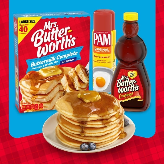 Mrs. Butterworth Original Syrup Bottle, 12 x 24 fl oz Case - DOT product image 2