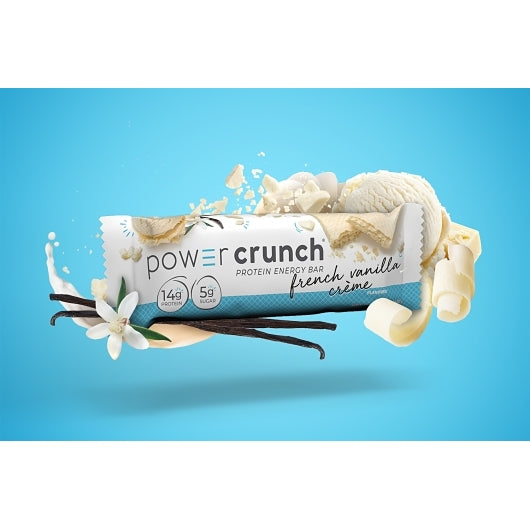 Power Crunch French Vanilla Creme Original Bars, 6 x 5 x 1.4 oz Case - Snack Bars & Granola Bars - image 2