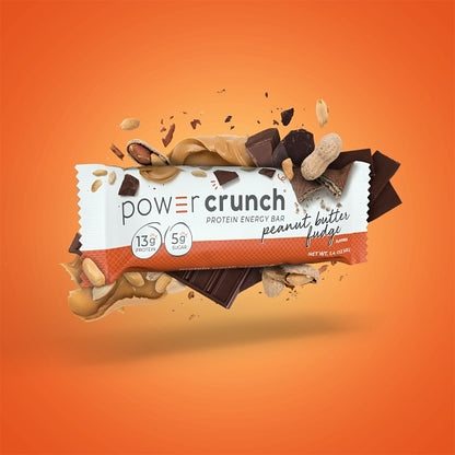 Power Crunch Original Peanut Butter Fudge Bar, 6 x 12 x 1.4 oz Case - Snack Bars & Granola Bars - image 2