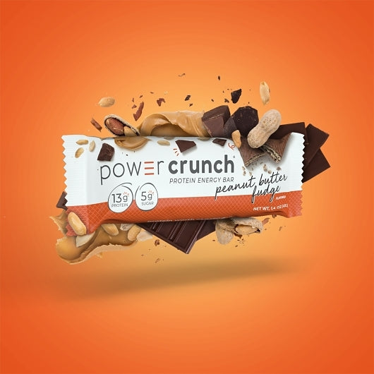 Power Crunch Original Peanut Butter Fudge Bar, 6 x 5 x 1.4 oz Case - Snack Bars & Granola Bars - image 2