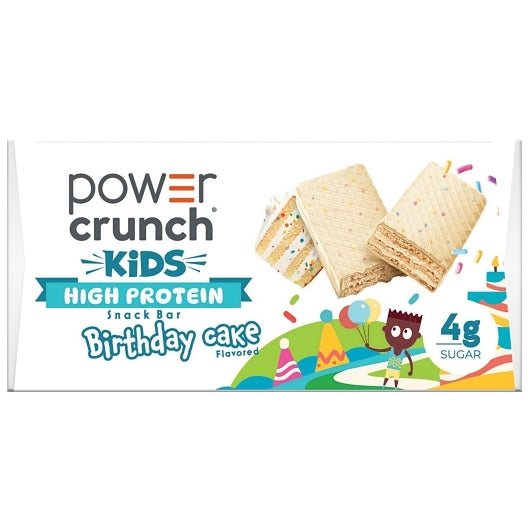 Power Crunch Kids Birthday Cake Bars, 6 x 5 x 1.13 oz Case - Bakery & Desserts