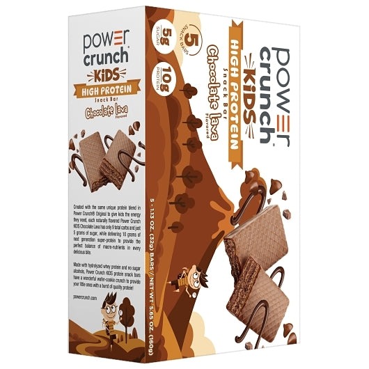 Power Crunch Kids Chocolate Lava Bars, 6 x 5 x 1.13 oz Case - Candy & Confections - image 2