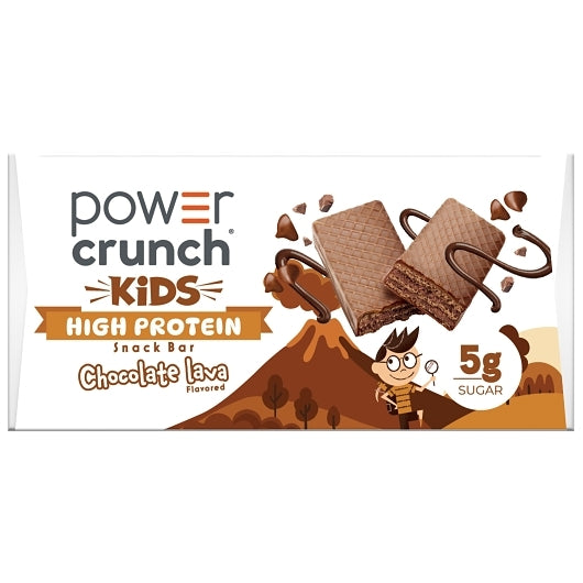 Power Crunch Kids Chocolate Lava Bars, 6 x 5 x 1.13 oz Case - Candy & Confections
