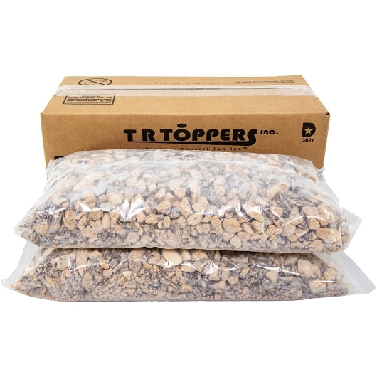 TR Toppers Chopped Peanut Butter Cups, 2 x 5 lb Case - Pantry Ingredients
