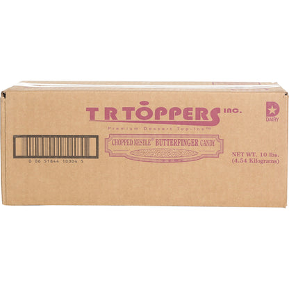 Butterfinger Ferrero Chopped Candy Bar, 2 x 5 lb Case - GS1 closed shipping case image