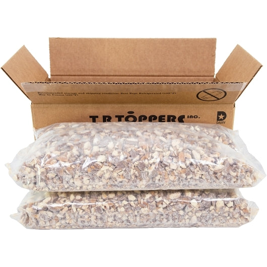 Twix Chopped Candy Bar, 2 x 5 lb Case - Bakery & Desserts
