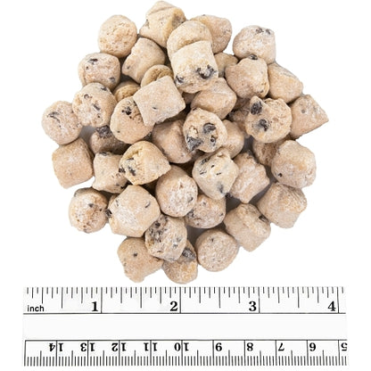 T R Toppers Chocolate Chip Cookie Dough Pieces Topping Bulk, 1 x 10 lb Case - Product image with supporting elements