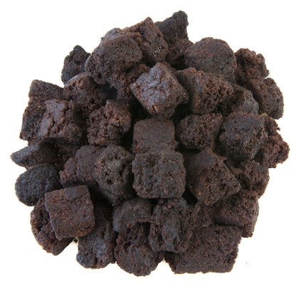 TR Toppers Fudge Brownie Bites Topping Bulk, 1 x 10 lb Case - Bakery & Desserts