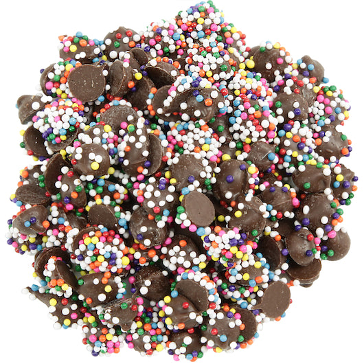 TR Toppers Rainbow Nonpareils Topping Bulk, 1 x 10 lb Case - Bakery & Desserts