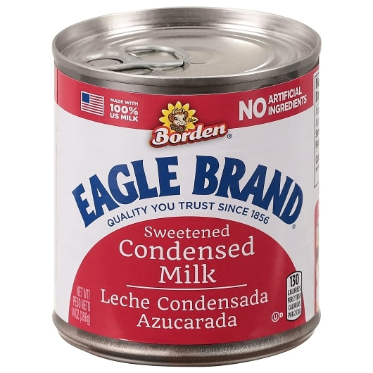 Eagle Sweetened Condensed Milk, 24 x 14 oz Case - Pantry Ingredients