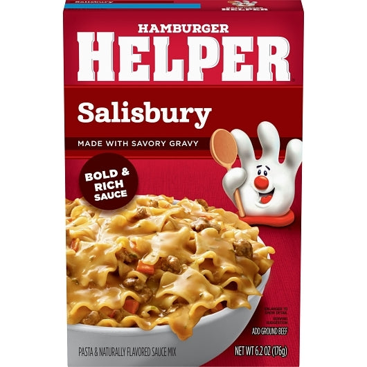 Helper Salisbury, 12 x 6.2 oz Case - Pantry Ingredients
