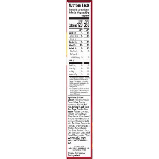 Helper Double Cheeseburger Macaroni, 12 x 6 oz Case - DOT product image 4