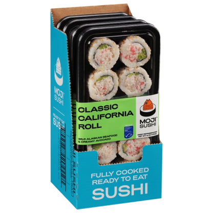 Moji Sushi CLASSIC CALIFORNIA SUSHI ROLL, 8 x 1.5 lb Case - DOT product image 6