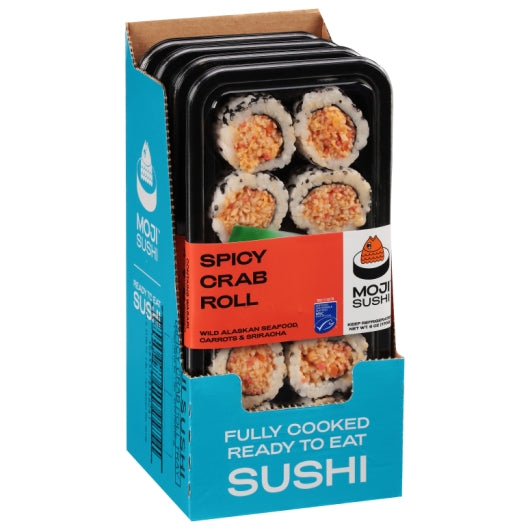 Moji Sushi SPICY CRAB ROLL, 4 x 6 oz Case - DOT product image 4