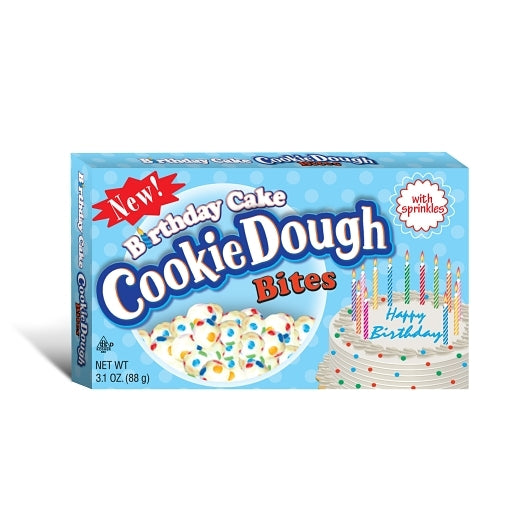 Cookie Dough Bites Birthday Cake Bites, 12 x 3.1 oz Case - Bakery & Desserts