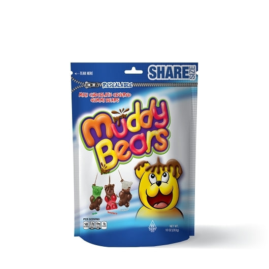 Muddy Bears Sub, 8 x 10 oz Case - Candy & Confections