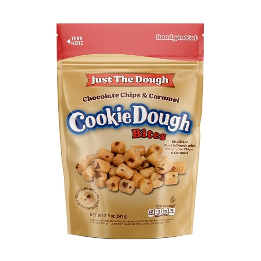 Cookie Dough Bites Just The Dough, 10 x 8.5 oz Case - Bakery & Desserts