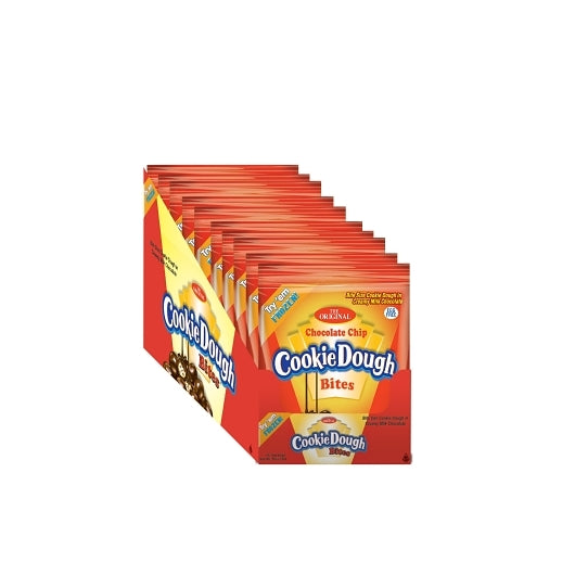 Cookie Dough Bites Chocolate Chip, 12 x 4 oz Case - Bakery & Desserts