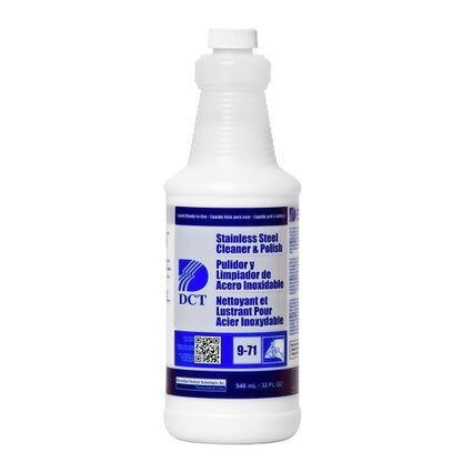 Diversified Chemical Stainless Steel Cleaner & Polish Ready-to-use, 4 x 32 oz Case - Cleaners & Sanitizers