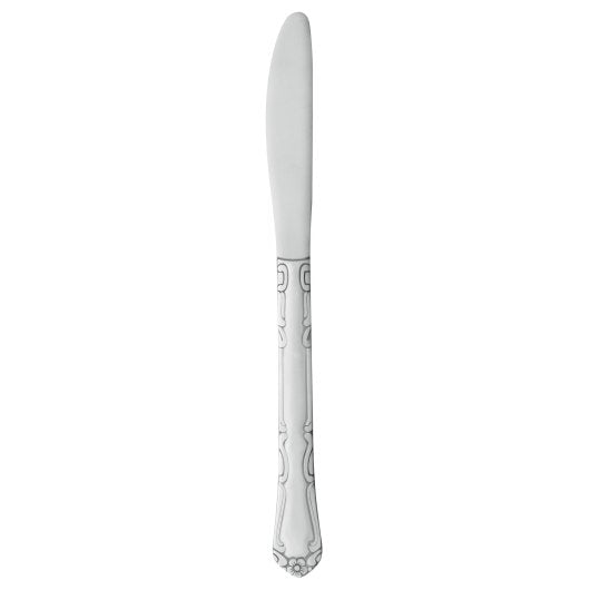 Libbey Linda Solid Handle Fluted Blade Entrée Knife 8 5/8", 1 x 12 each Case - Flatware