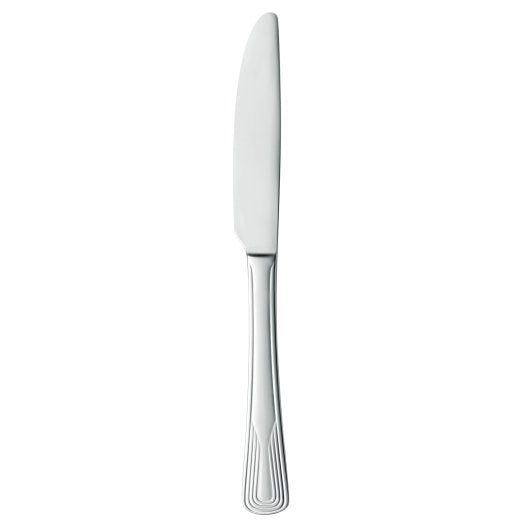 Libbey Reflections Solid Handle Fluted Blade Dinner Knife 9", 1 x 12 each Case - Flatware